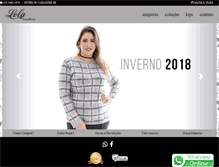 Tablet Screenshot of lolamalhas.com.br